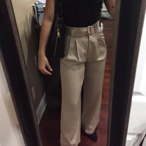 H&M Ultra High Waisted Wide Leg Trousers